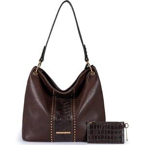 Purses for Women Hobo Shoulder Handbags with Zipper